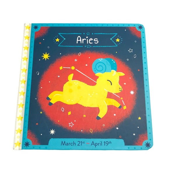 Other - 🌻4/$20 Aries Children’s Board Book Discovering Zodiac Signs Constellations New
